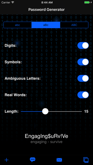 PasswordGenerator - readable, secure pas