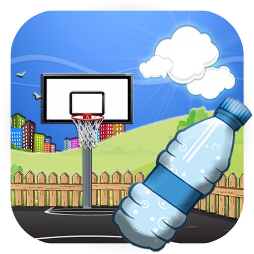 Bottle Flip Basket 2k17 Stars iOS App