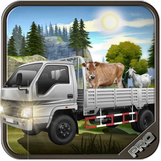 Farm Animal Delivery Truck Driver Adventure Pro icon