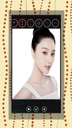 Girls Piercing-Virtual Pierced Designs Photo Booth(圖2)-速報App