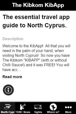 KibApp North Cyprus Travel App screenshot 2