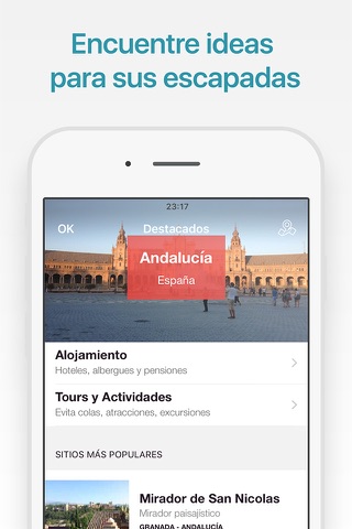 Andalusia, Seville, Málaga & Granada Guide and Map screenshot 3