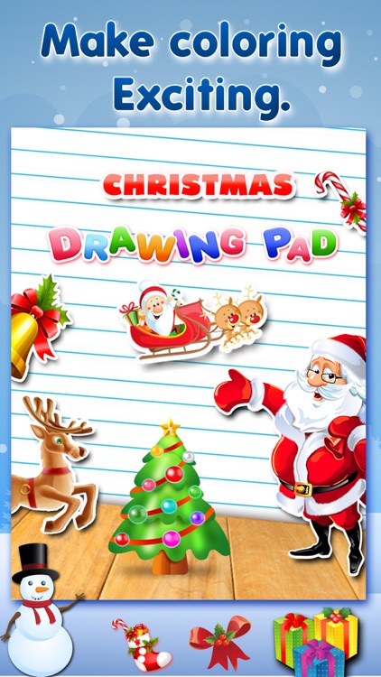 Christmas Drawing Pad - Holiday Fun For Kids