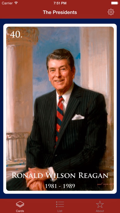 The Presidents - Flash Cards of US Presidents screenshot-3