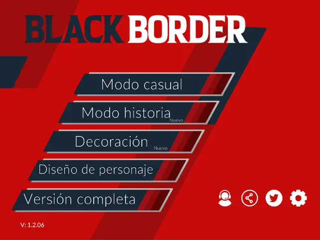 Captura 2 Black Border Game Lite iphone