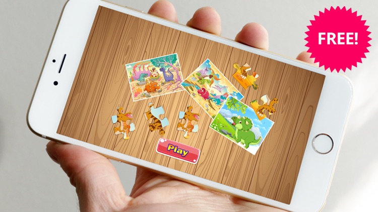 Dinosaur Jigsaw Puzzle Fun Free For Kids And Adult screenshot-4