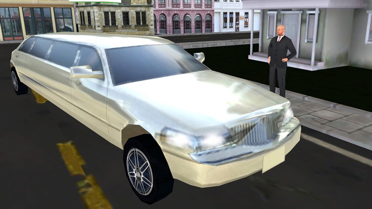 Limo Driver Escape Police Car Chase: Real Driving screenshot-4