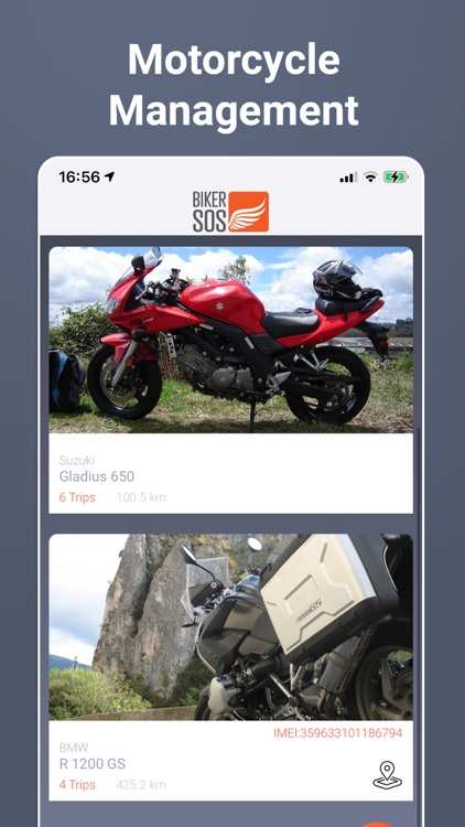 BikerSOS - Motorcycle trip app screenshot-5