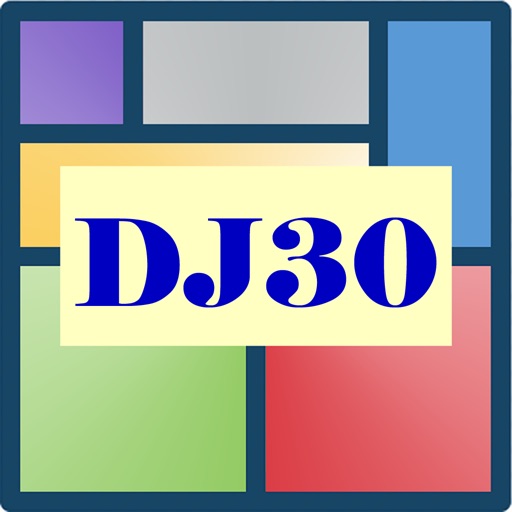 Dow Jones 30 Stocks Heat Map by - 512x512bb 