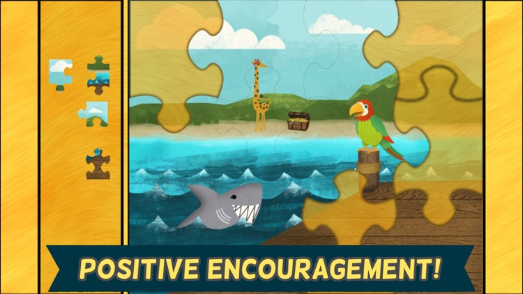 Pirate Preschool Puzzle - Toddler Games Complete screenshot-4