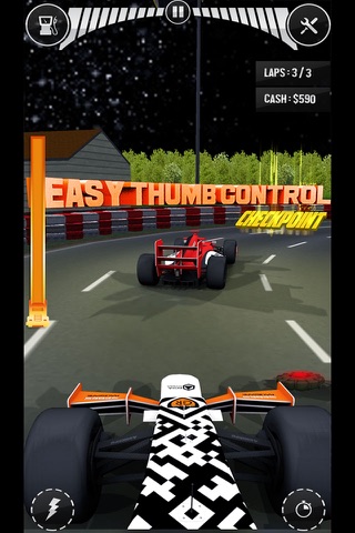 Real Thumb Car Racing- Formula Racing Car Games screenshot 4