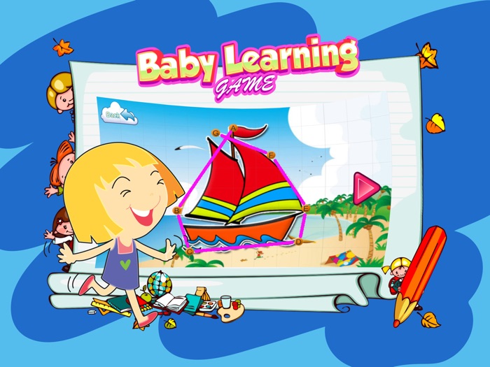 Baby learning educational games