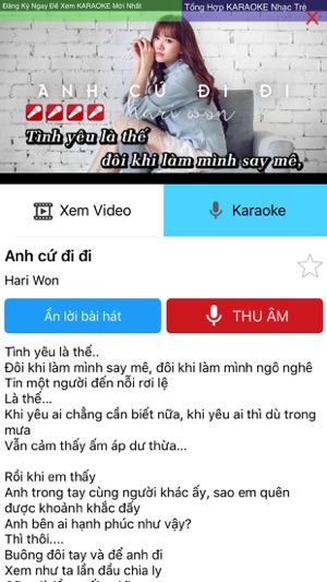 Hat Karaoke Viet Nam - Pro