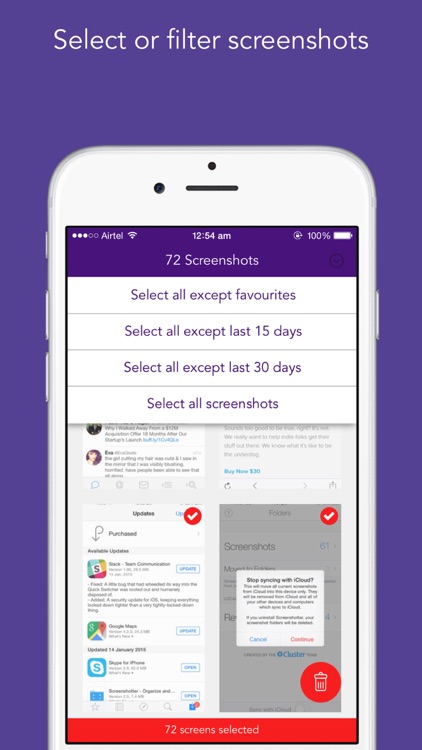 Screeny - Delete Screenshots Easily