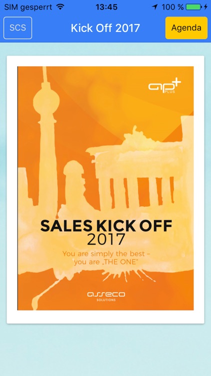 Sales Kick Off 2017-Guide für ASOL