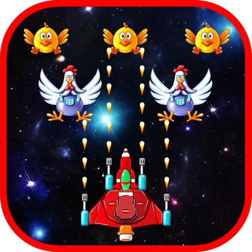 Space Attack: Chicken Shooter Icon