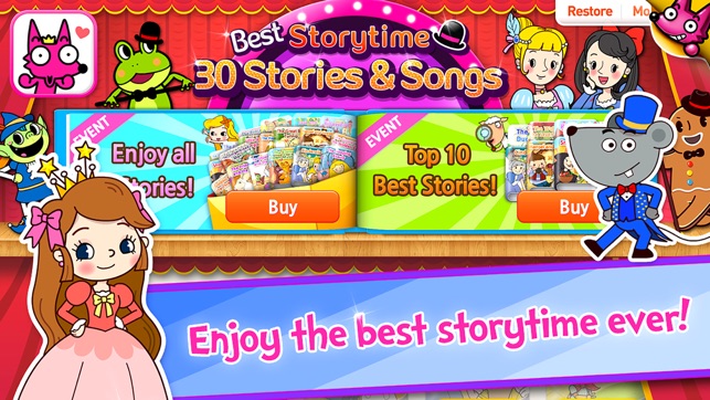 Best Storytime: 30 Stories & Songs(圖1)-速報App