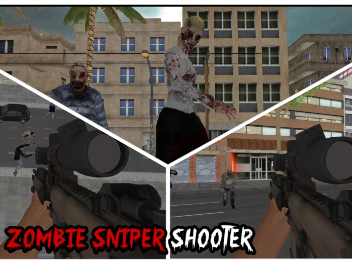 Real Zombie Sniper 3D Shooter  Contract Killer