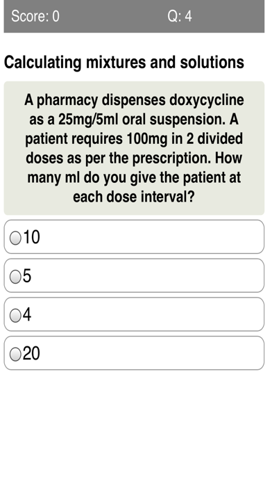 Basic Medication Maths Quizのおすすめ画像3