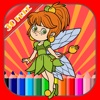 Princessfairy and Mermaid Coloring Marker For Girl