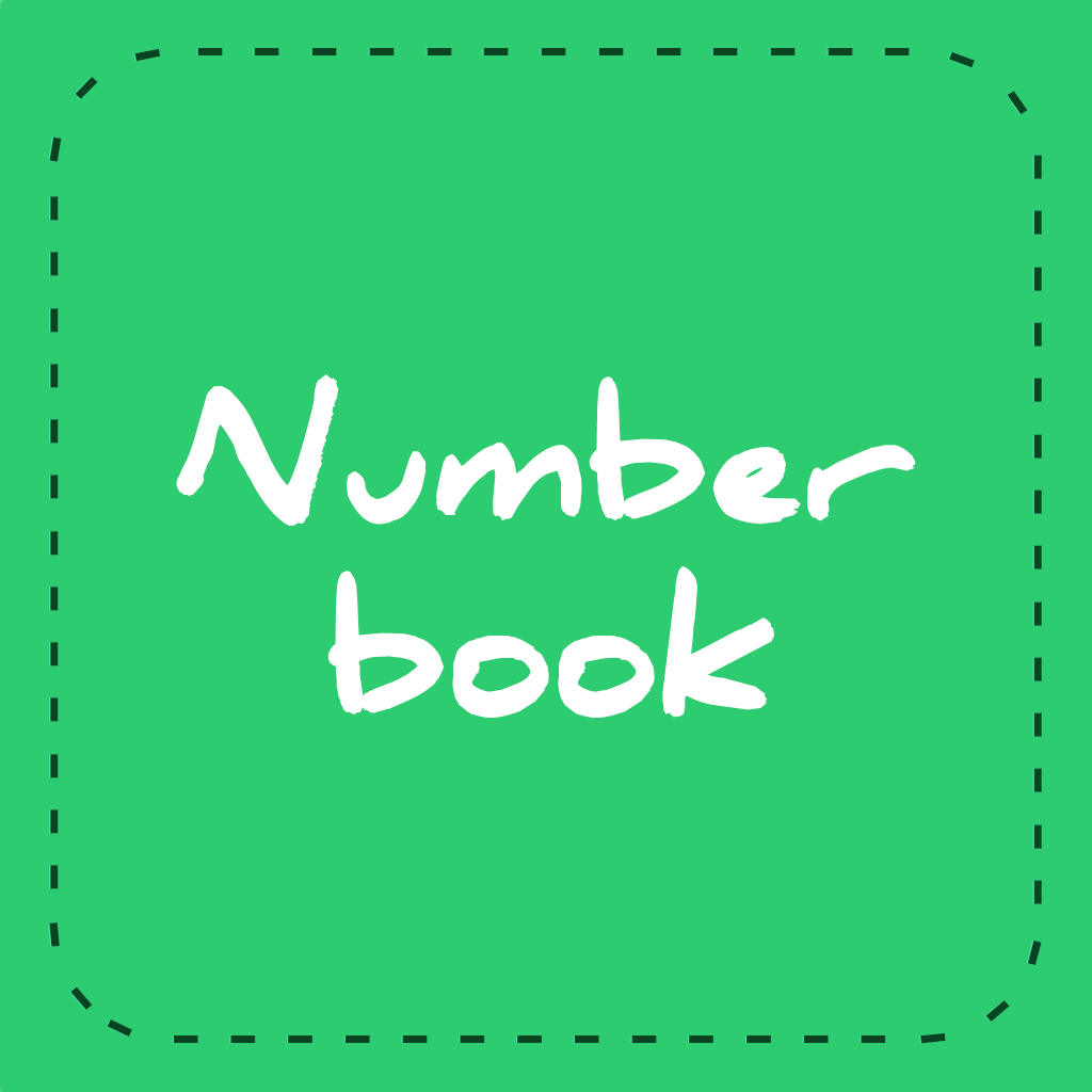 NumberBook Social App Icon