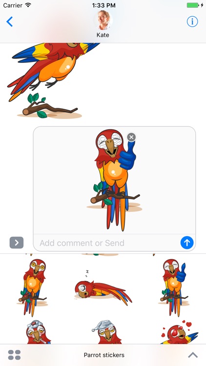 Parrot - Stickers for iMessage