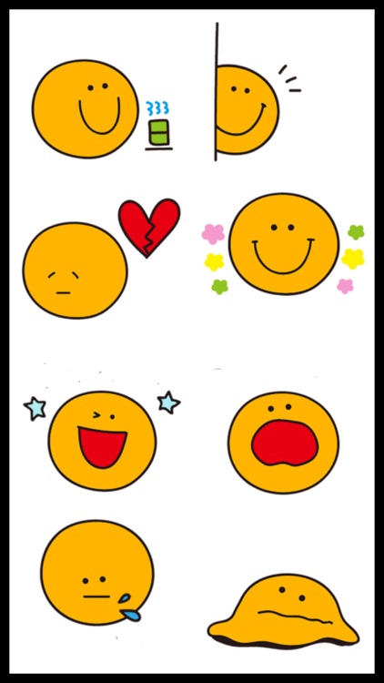 Cute Orange Emoji Stickers screenshot-4