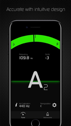 Tunerpro: Chromatic tuner & Metronome