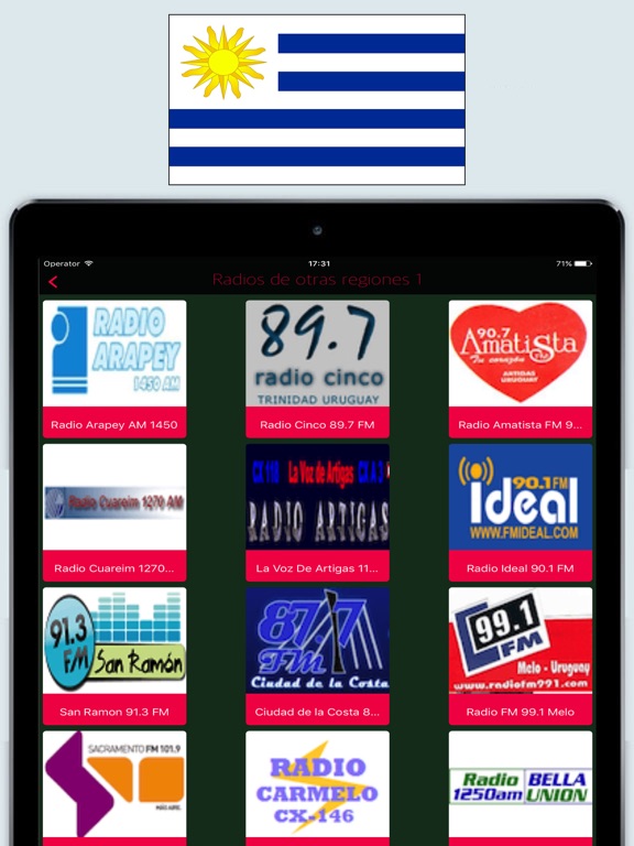 Radios de Uruguay AM - Emisoras del Uruguay Online screenshot 3