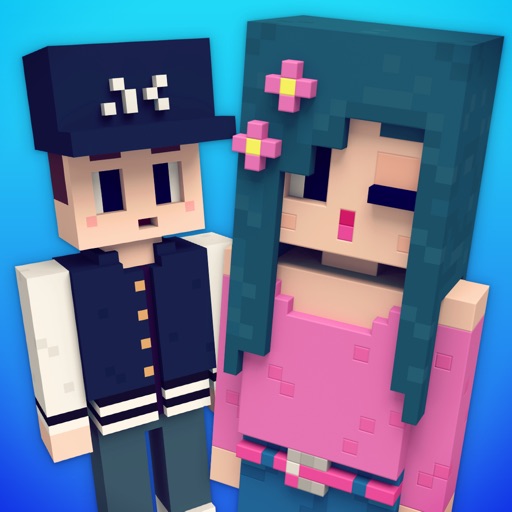 Dating in Square World: Boys n Girls Icon