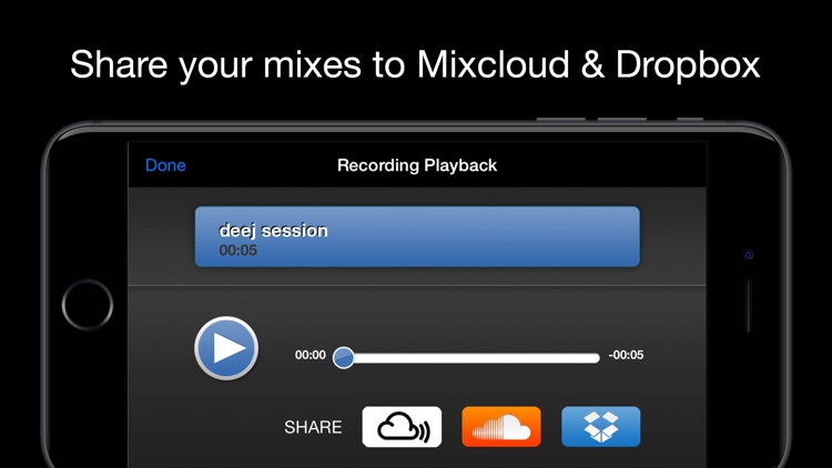 deej - DJ turntable. Mix, record, share your music screenshot-3