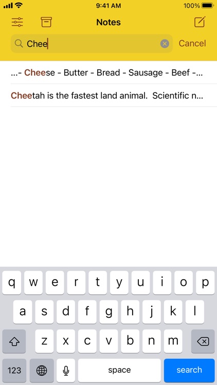 Cheetah Note screenshot-5