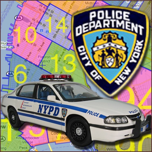 NYPD Precinct Map for iPad