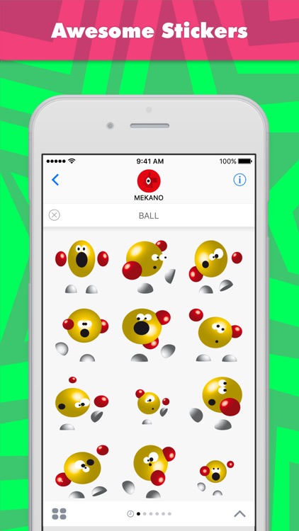 BALL stickers by éric Palliet