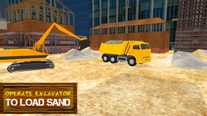 Sand Transporter Truck & Excavator Simulator 1.0 IOS -