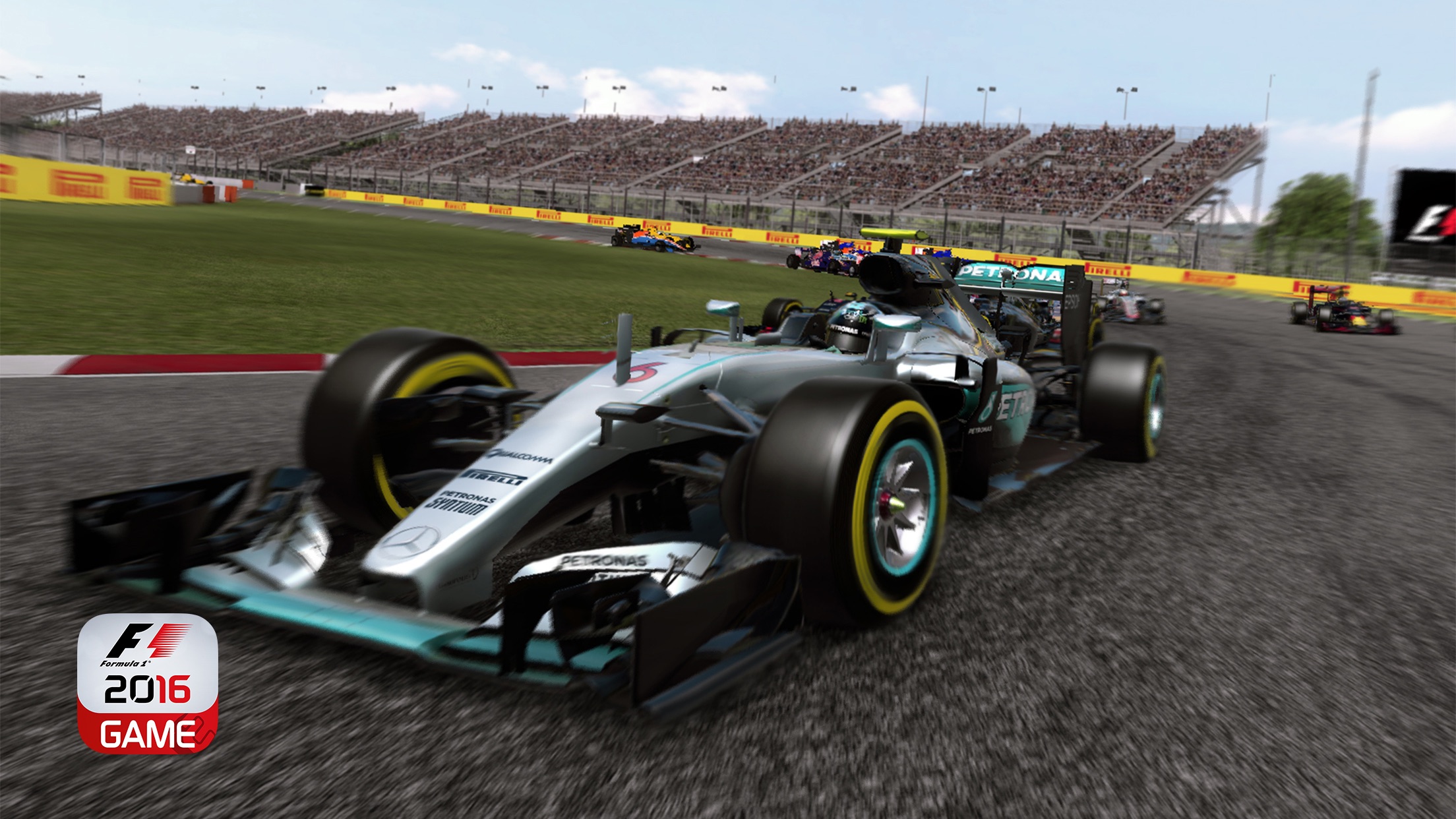 Screenshot do app F1 2016