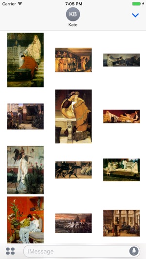 Sir Lawrence Alma Tadema Artworks Stickers(圖3)-速報App