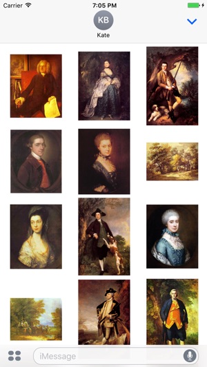 Thomas Gainsborough Artworks Stickers(圖3)-速報App