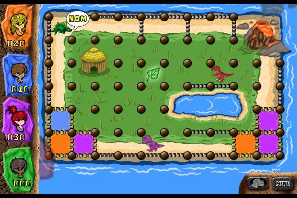 Dots and Boxes - Dino Fury Edition screenshot 2