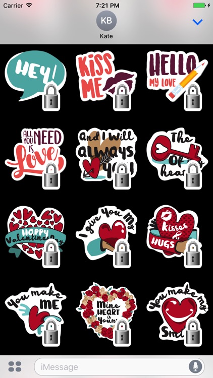 In Love Sticker Pack screenshot-3