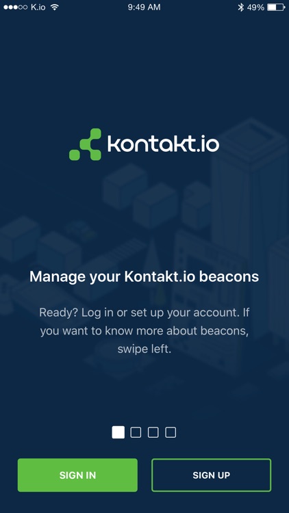 Kontakt.io Administration App
