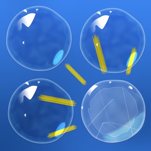 Bubble Pop - Realistic bubble popping using 3D Tou iOS App
