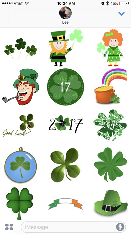 St. Patrick's Lucky Sticker Pack