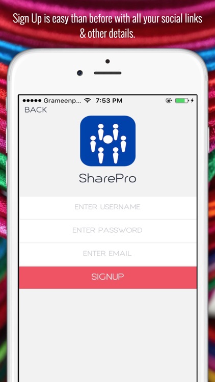 SharePro - Share Your Business & Personal Profiles