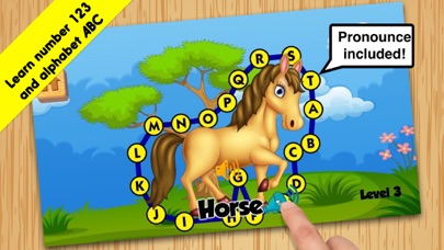How to cancel & delete Kindergarten dot to dot - ABC learn animal noises from iphone & ipad 2
