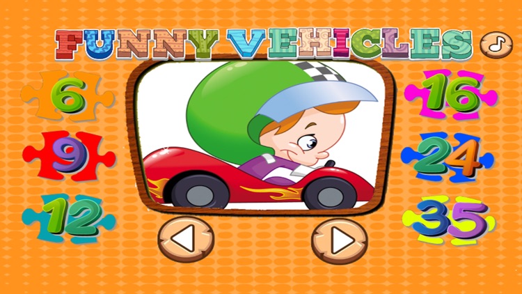 Kids Vehicle Games: Toddlers Learning Puzzle Free