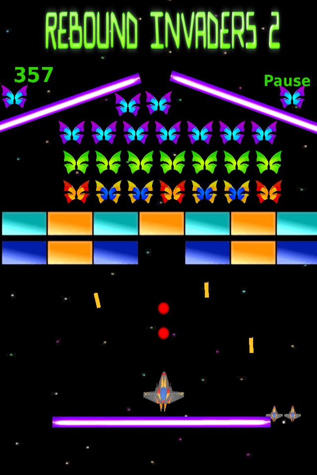 Rebound Invaders 2,  Breakout screenshot 4