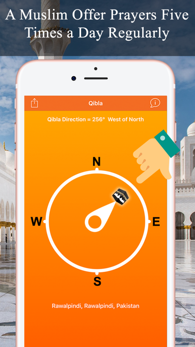 Qibla Compas - Locator, Finder screenshot 3
