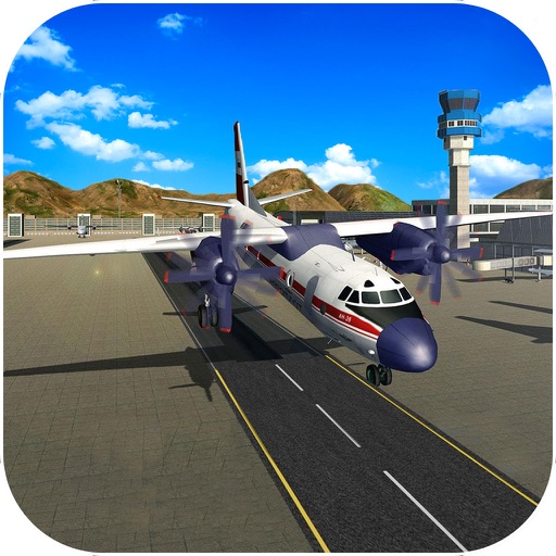 Airplane Rescue Flying Simulator icon