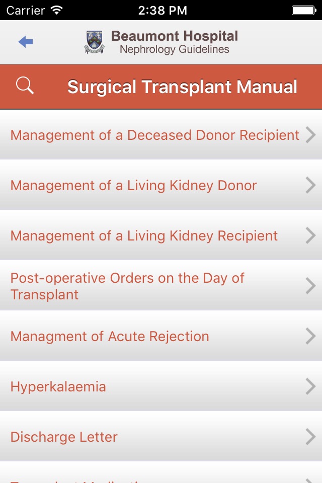 Kidney Handbook screenshot 2